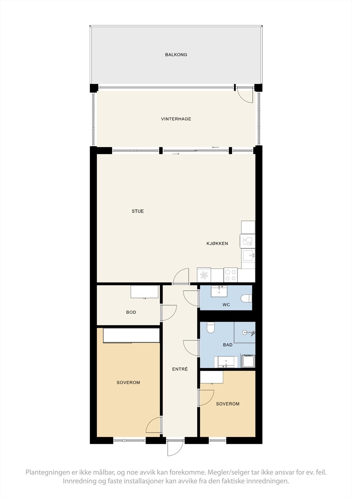 Plantegning. Galleribilde