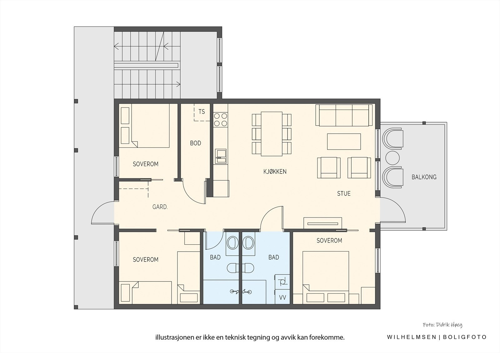 Plantegning. Galleribilde