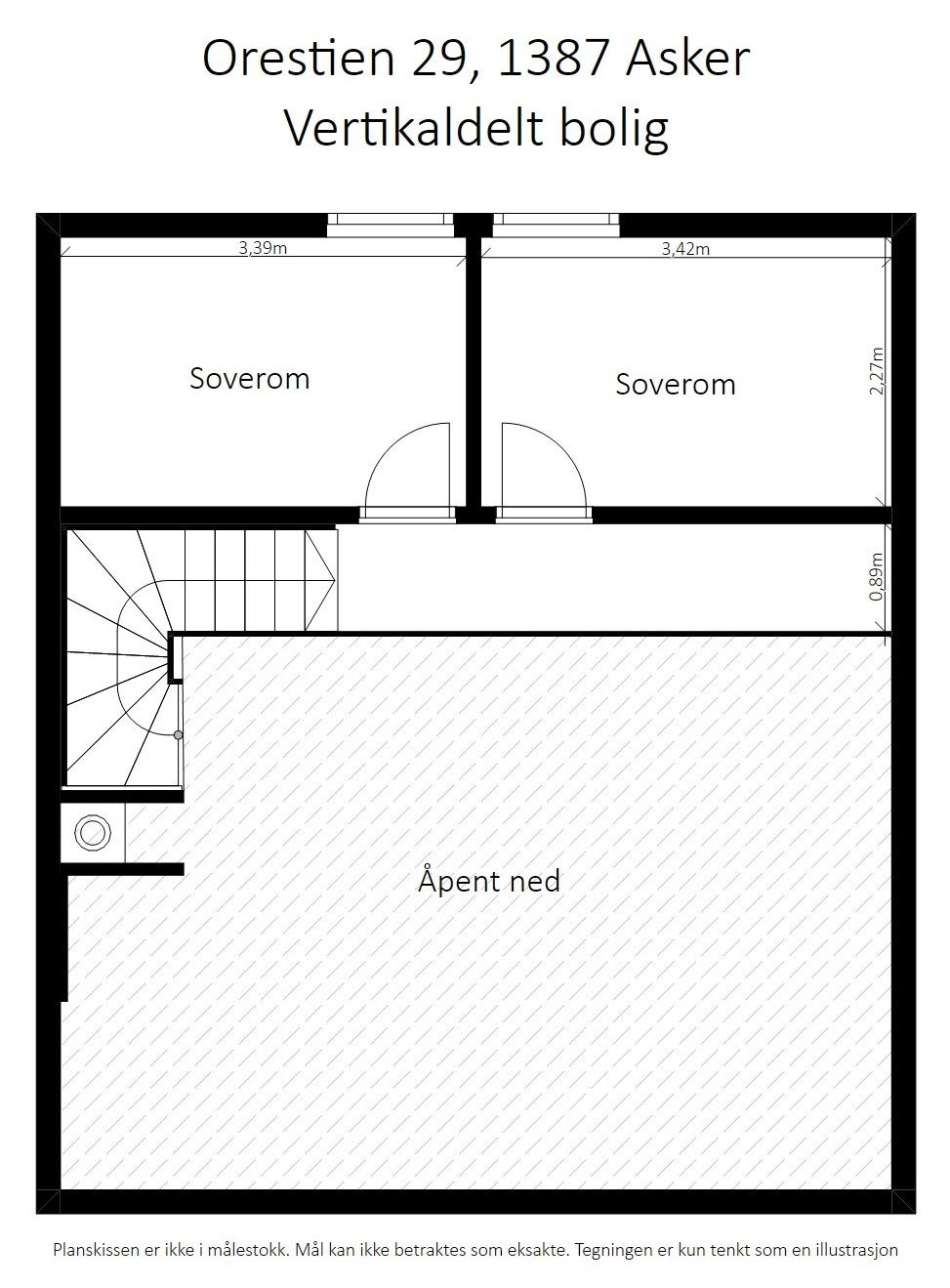Plantegning 2. etasje. Galleribilde