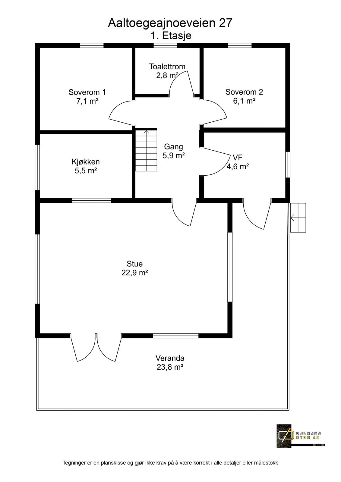 Aaltoegeajnoeveien 27 - 2D - 1. Etasje.jpg Galleribilde