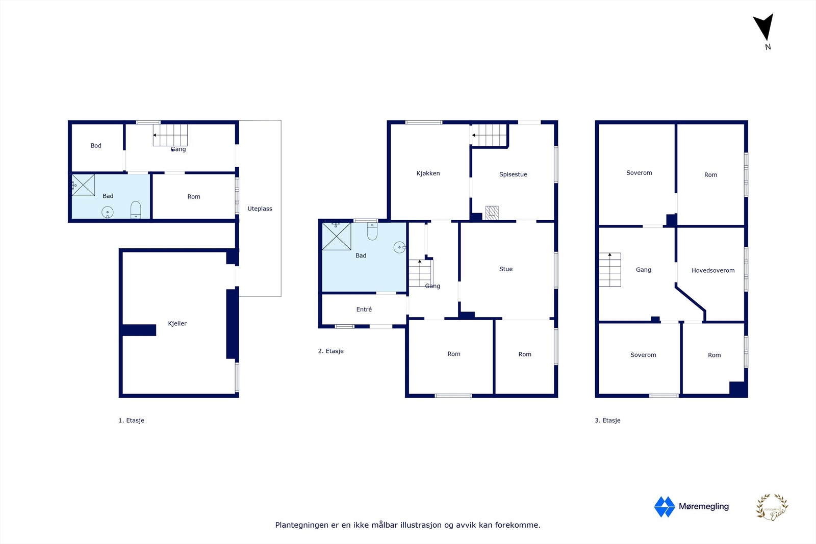 Plantegning Galleribilde