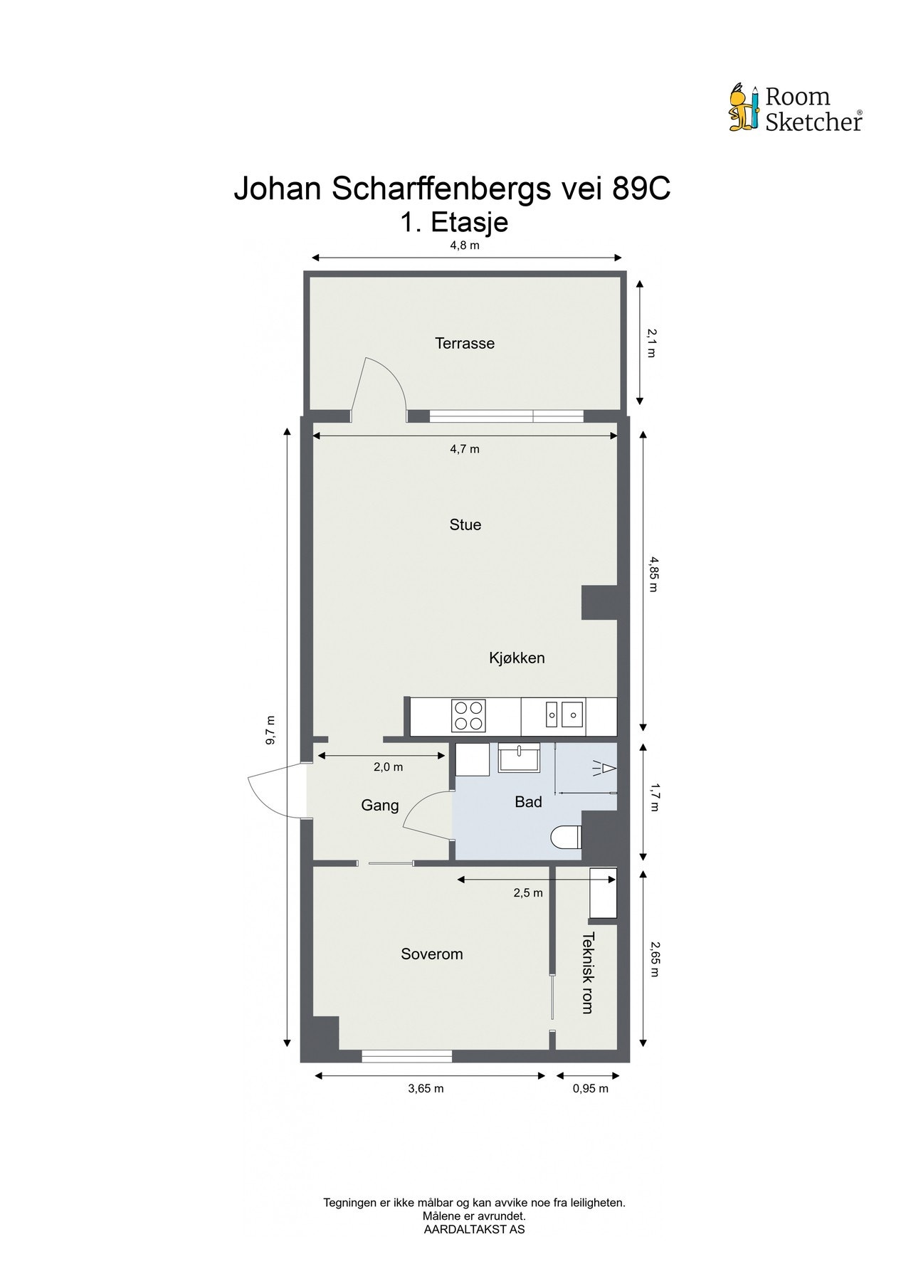 Planskisse. Galleribilde