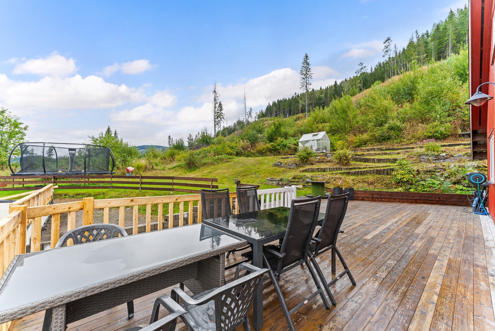 Her kan du nyte gode solforhold og fin utsikt. Galleribilde