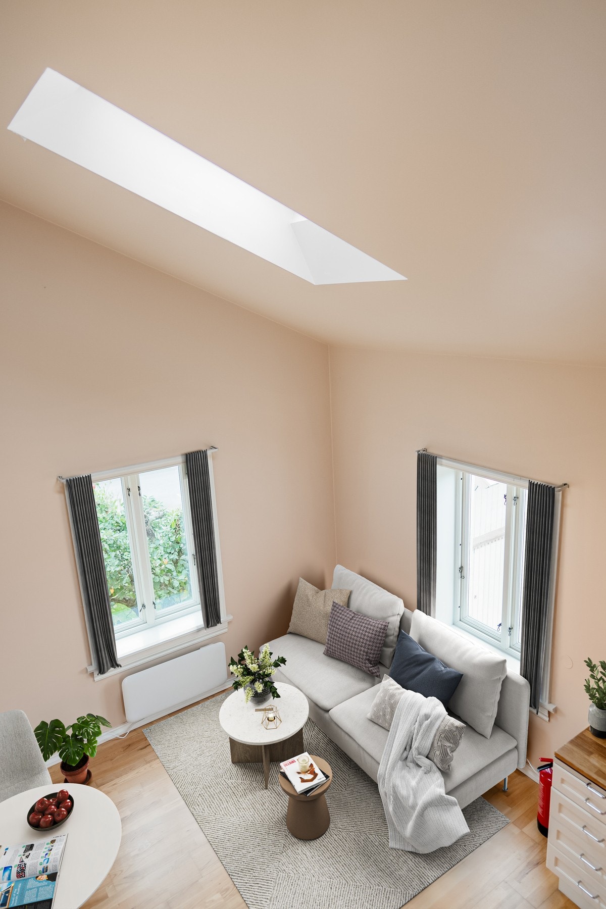 Møbler er digitalt stylet. Galleribilde