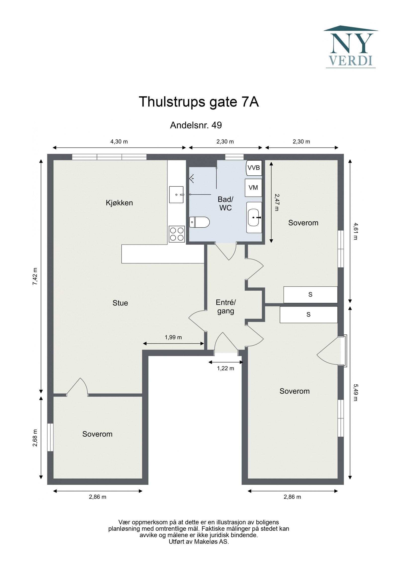 Plantegning. Galleribilde