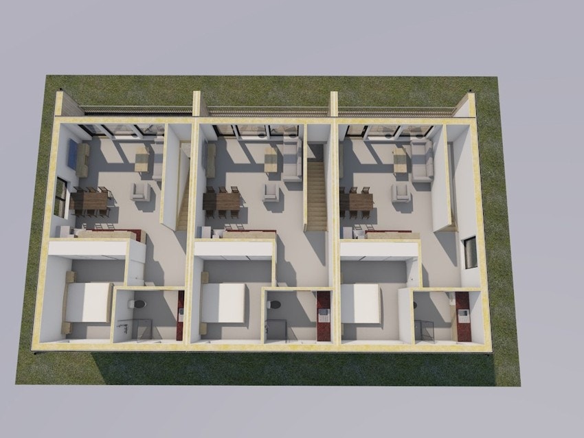 Plan 2.etasje. Illustrasjonsbilde fra selger. Avvik kan forekomme.