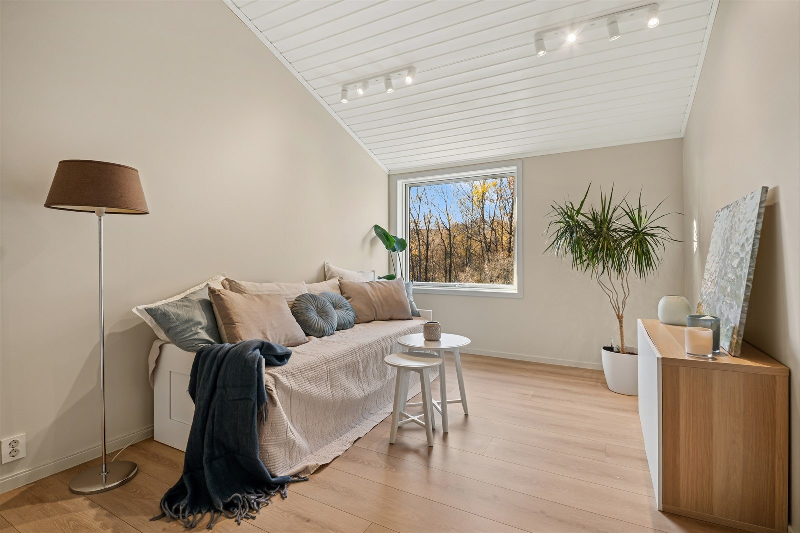 En ekstra stue er perfekt som TV-stue, lekeområde eller et sted å trekke seg tilbake Galleribilde