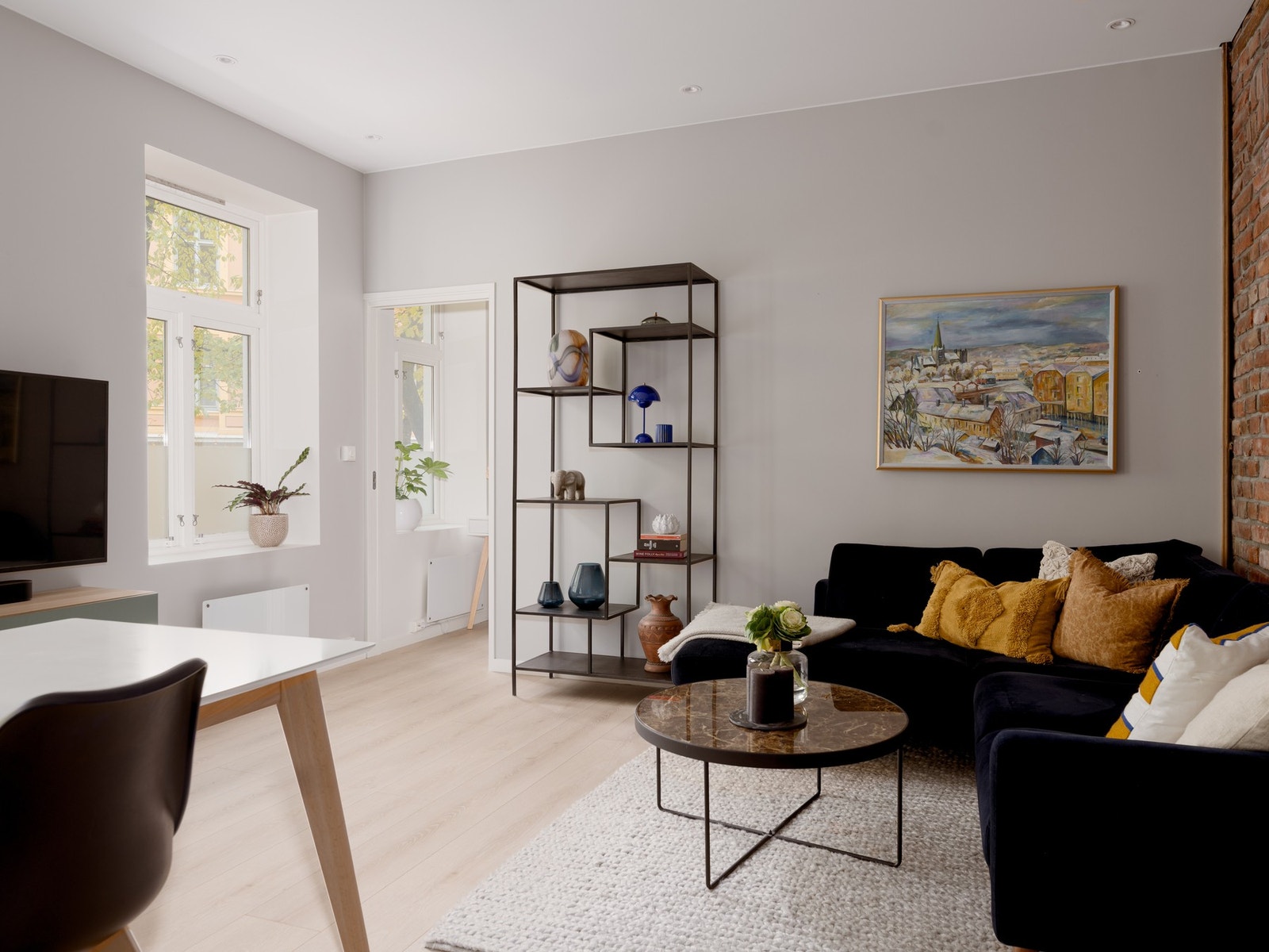 Sett fra stue inn mot soverom I. Galleribilde