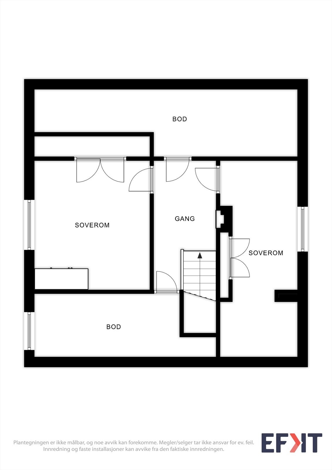 Plantegninger 2.etasje Galleribilde