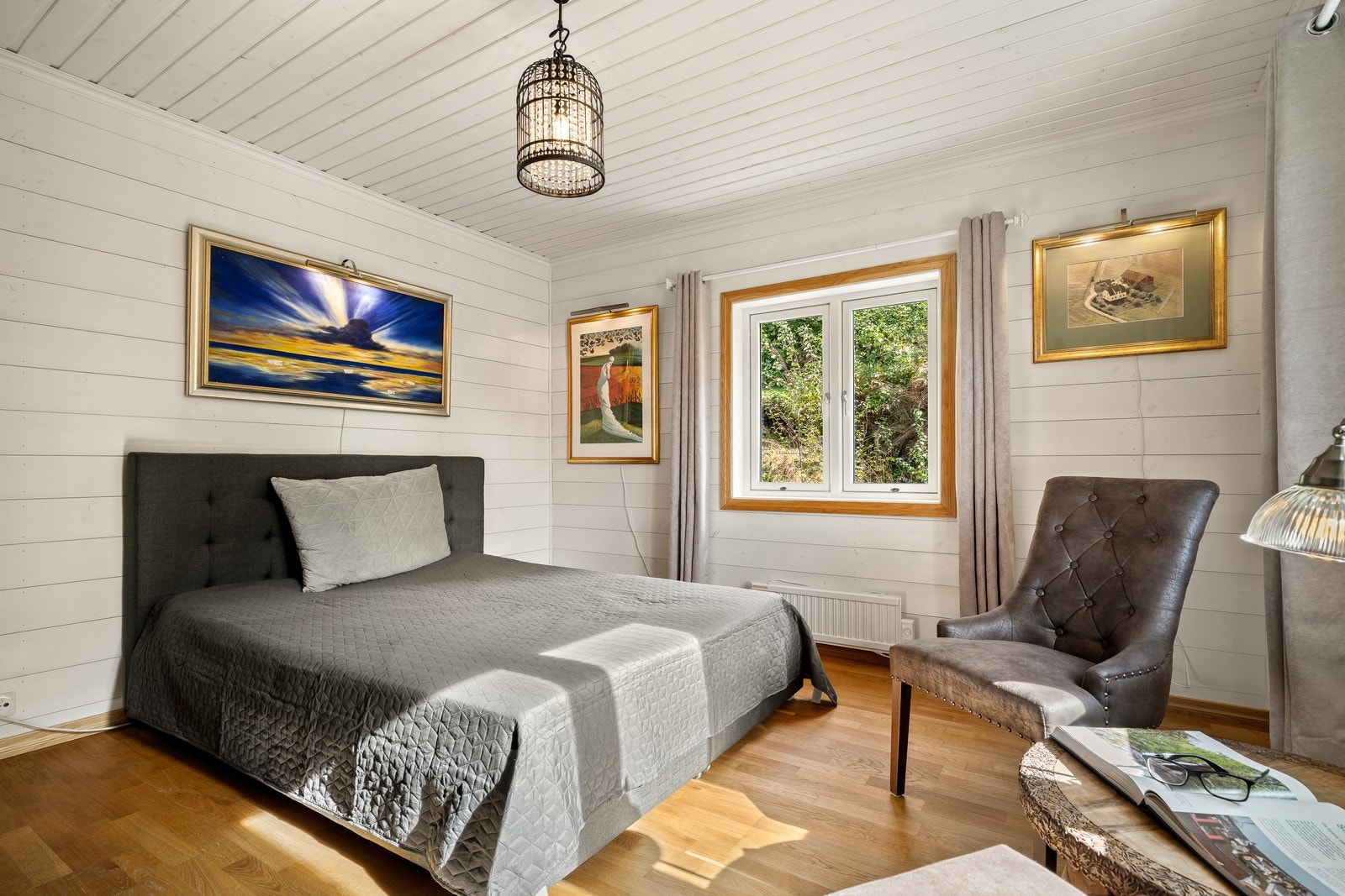 De andre soverommet har en fleksibel utforming og passer ypperlig som barnerom, gjesterom eller hjemmekontor - alt etter behov. Galleribilde