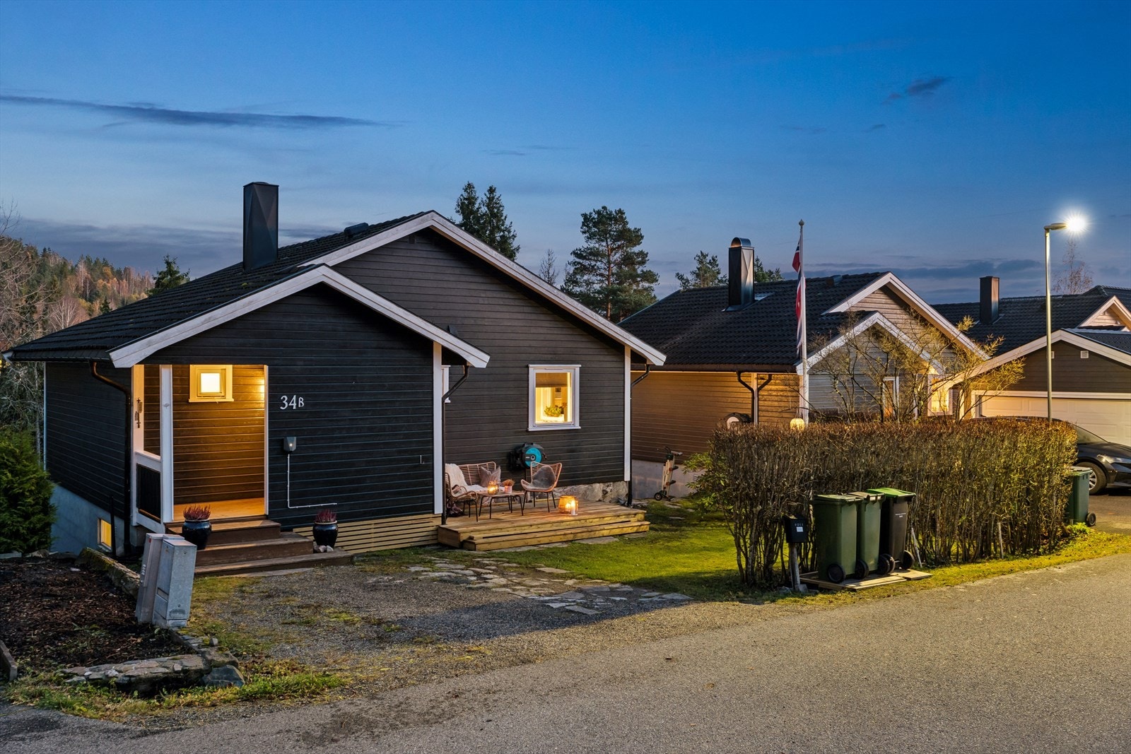 Hedda Marie Faber v/DNB Eiendom har gleden av å presentere Sløssåsveien 34B! Galleribilde