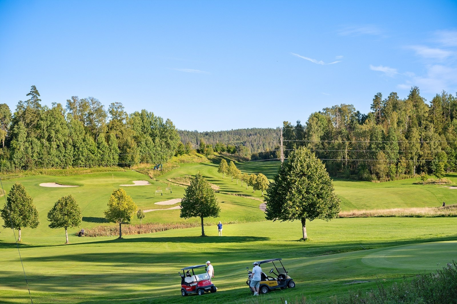 Enebakk golfbane er en 18-hulls golfbane som er meget populær Galleribilde