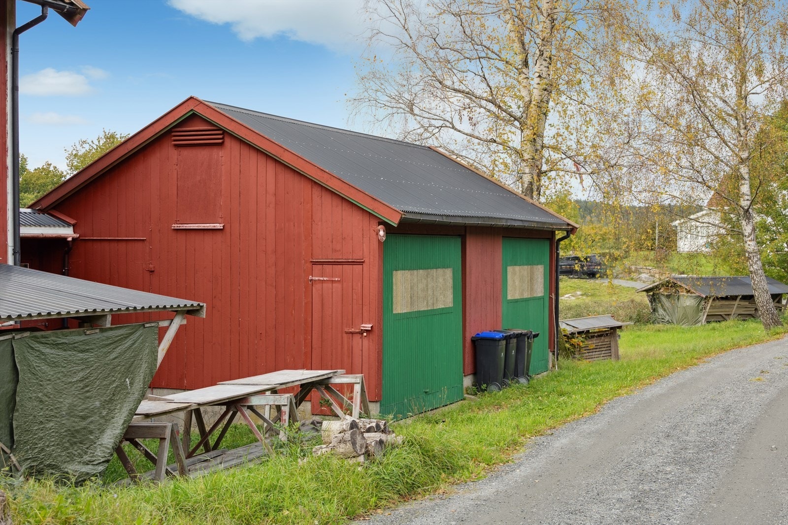 Traktorgarasje Galleribilde