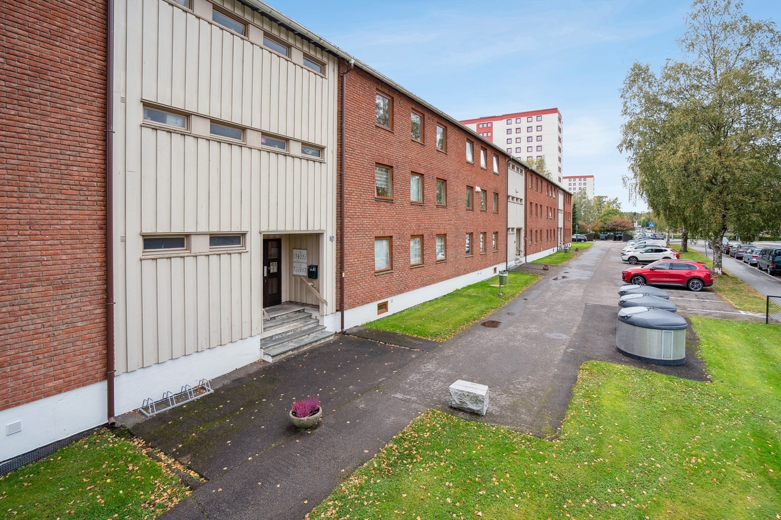 Borettslaget består av 322 andelsleiligheter. Galleribilde