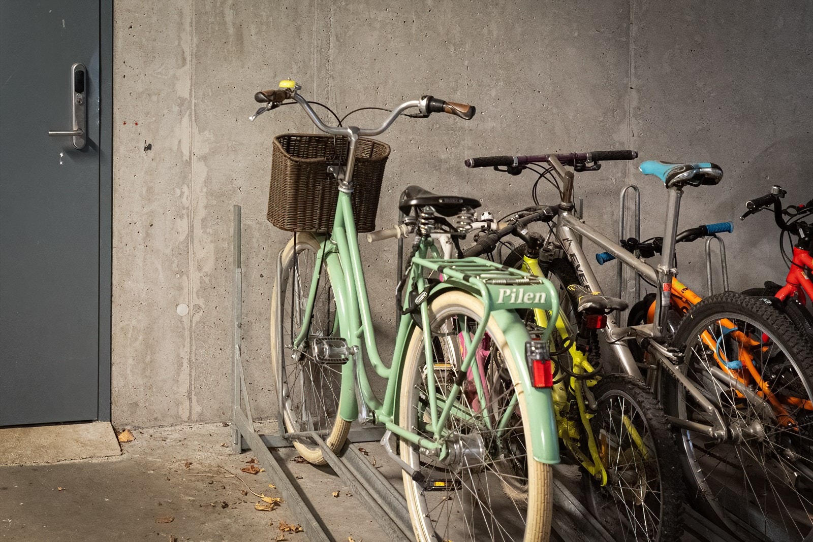 Sykkelparkering Galleribilde