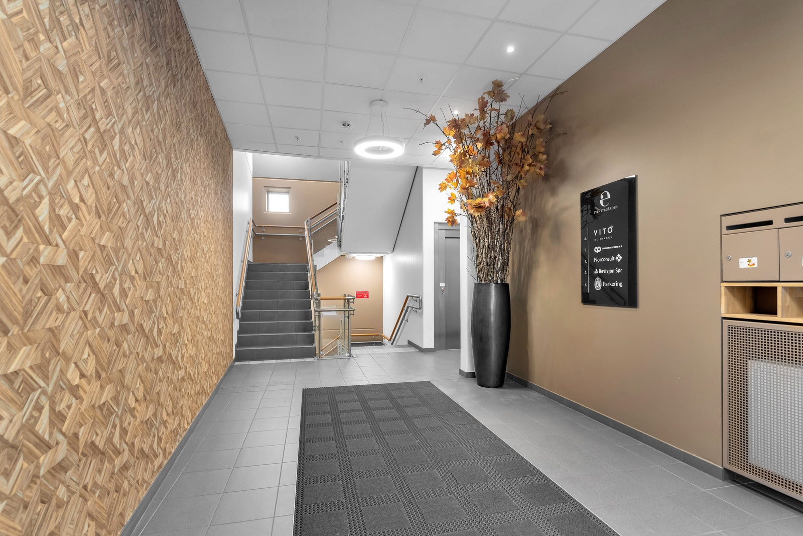 Inngangsparti Galleribilde