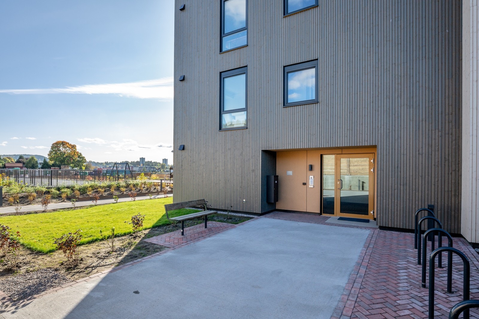 Inngangsparti Galleribilde