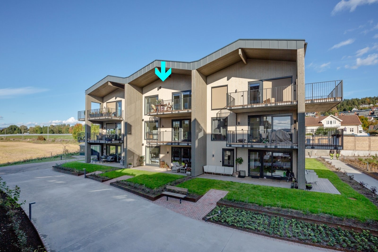 Unik leilighet i toppetasjen Galleribilde