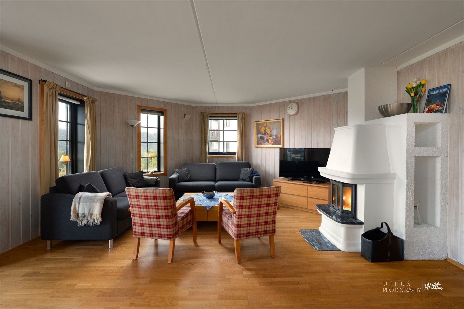 3-roms leilighet beliggende ved foten av alpinanlegget på Norefjell. Galleribilde