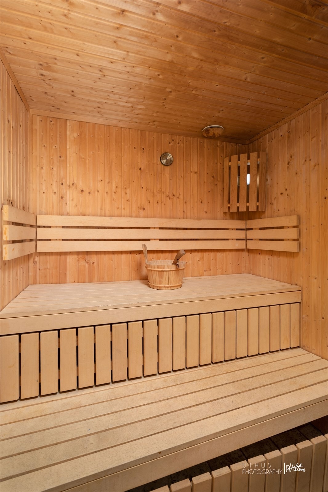 I tillegg kan du nyte din egen badstue - perfekt for avslapning og velvære. Galleribilde