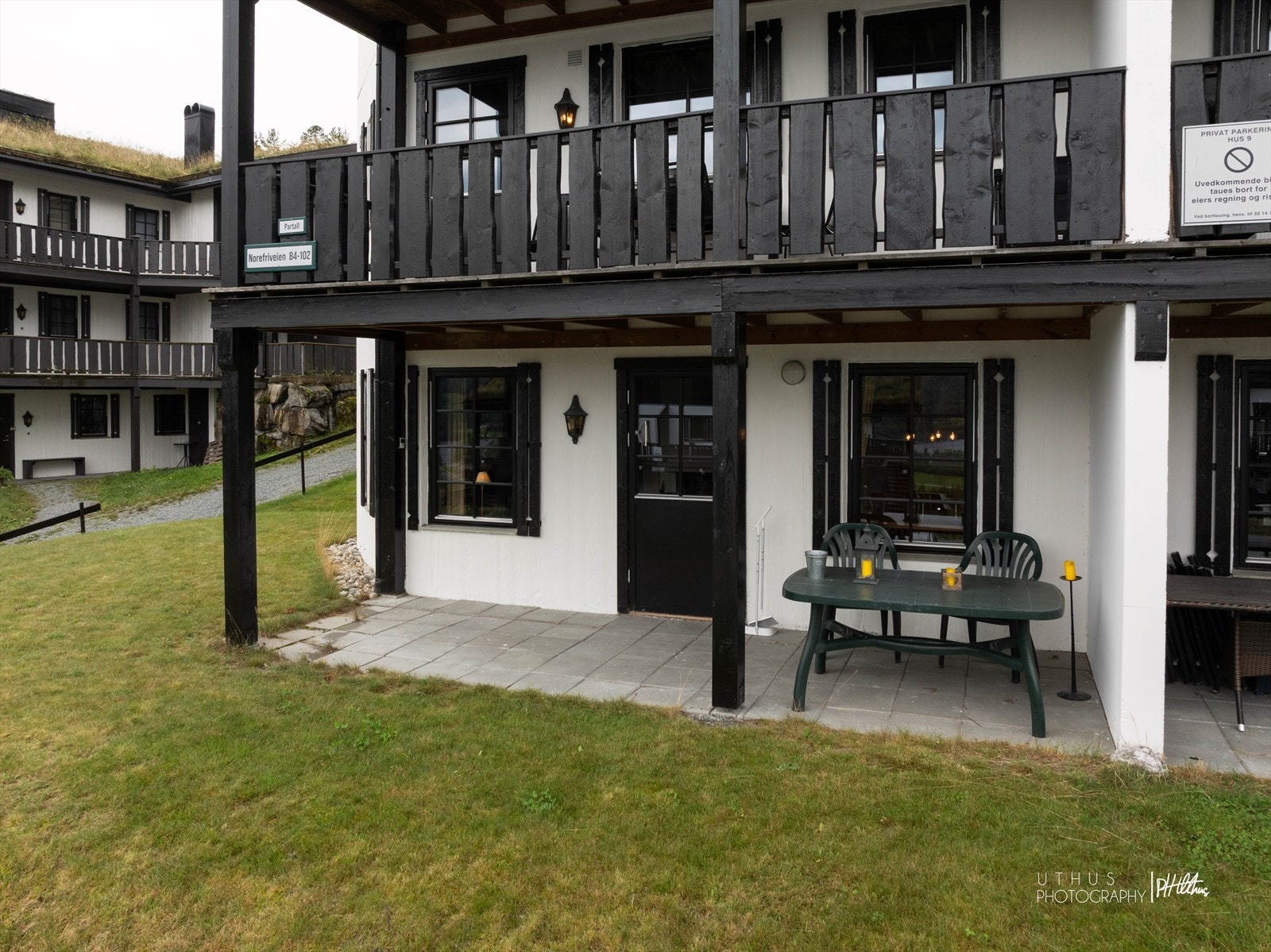 Markterrassen er 12 kvm. Galleribilde