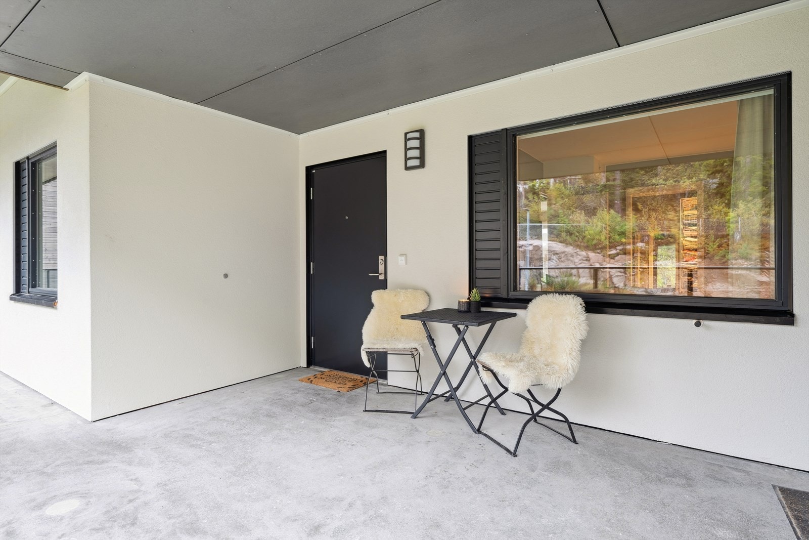 Hyggelig inngangsparti. Galleribilde