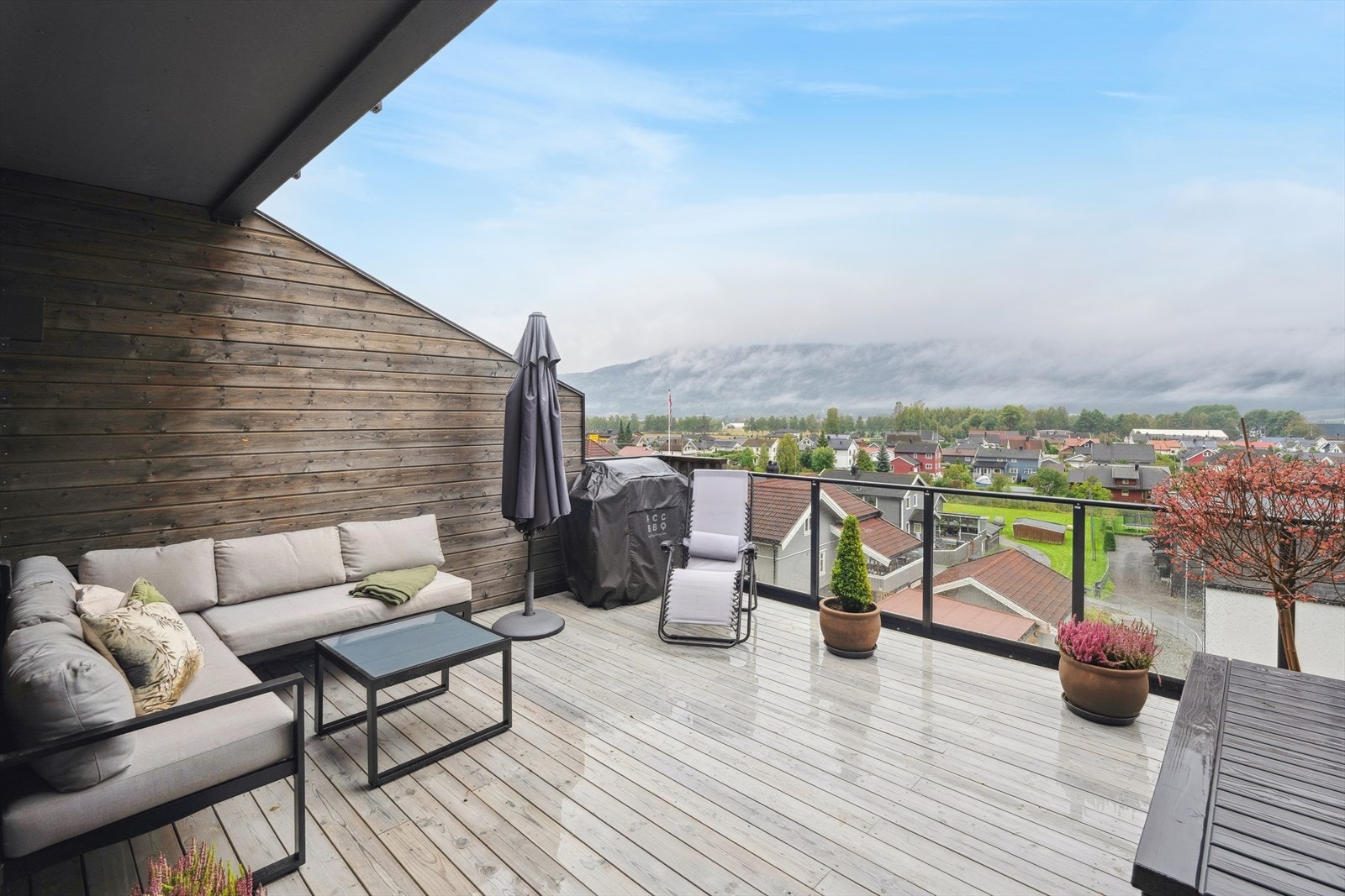 Herlig utsikt over nærområdet. Galleribilde