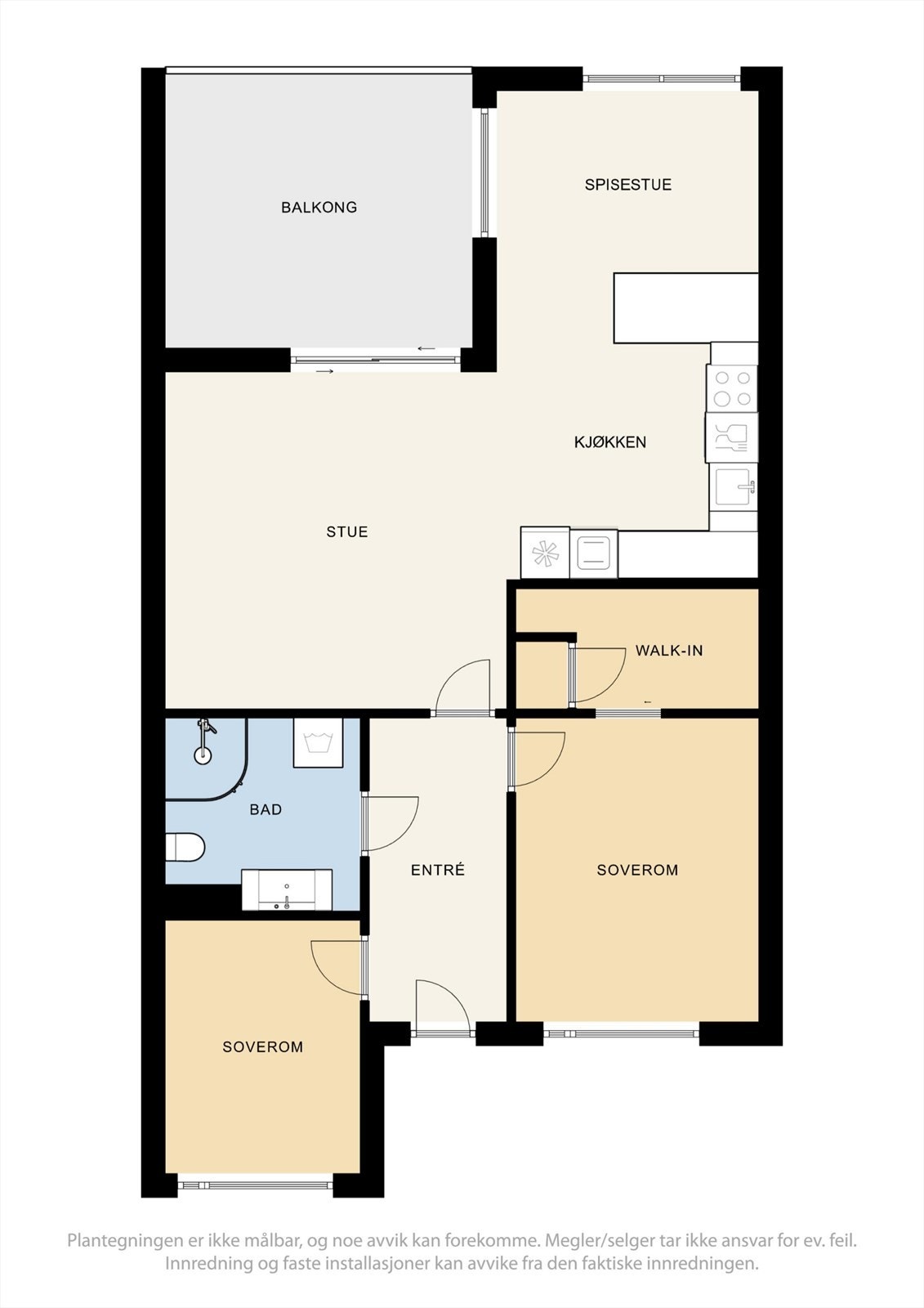 Plantegning Galleribilde