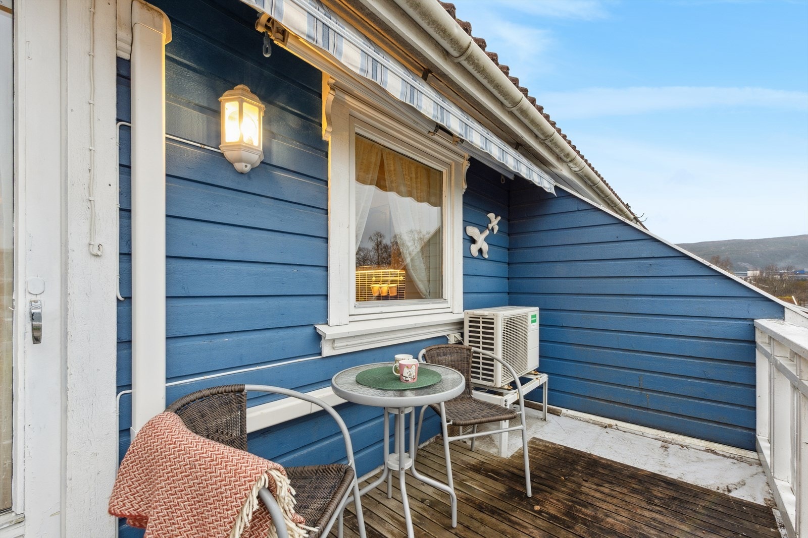 Eiendommen kan skilte med gode solforhold. Galleribilde