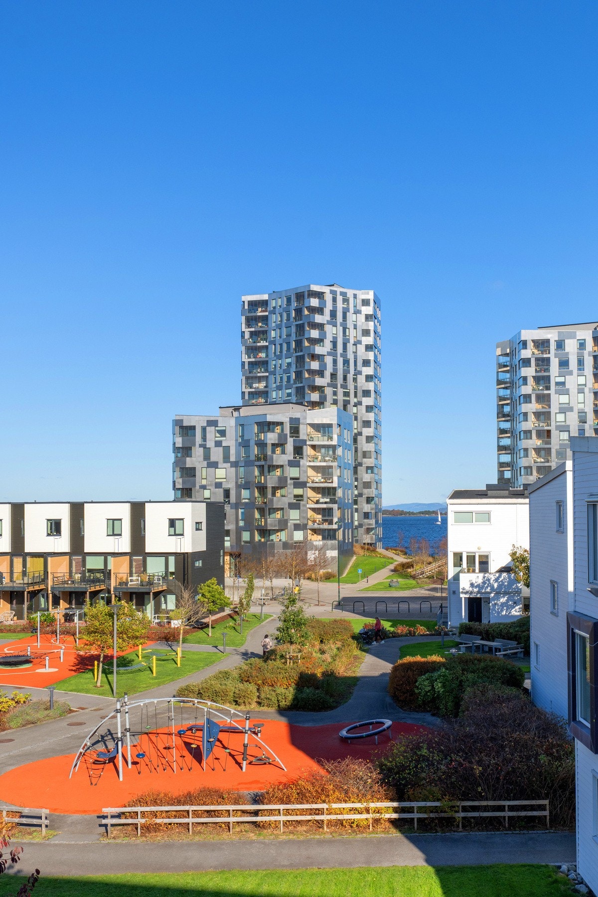 Fint utsikt over omgivelsene rundt Galleribilde