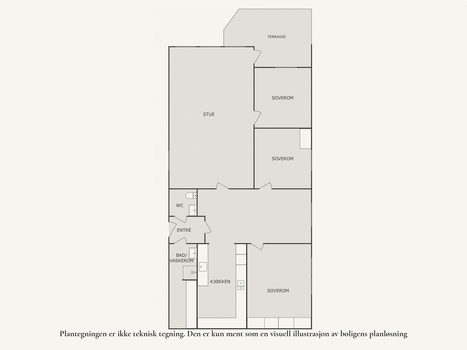 Plantegning. Galleribilde