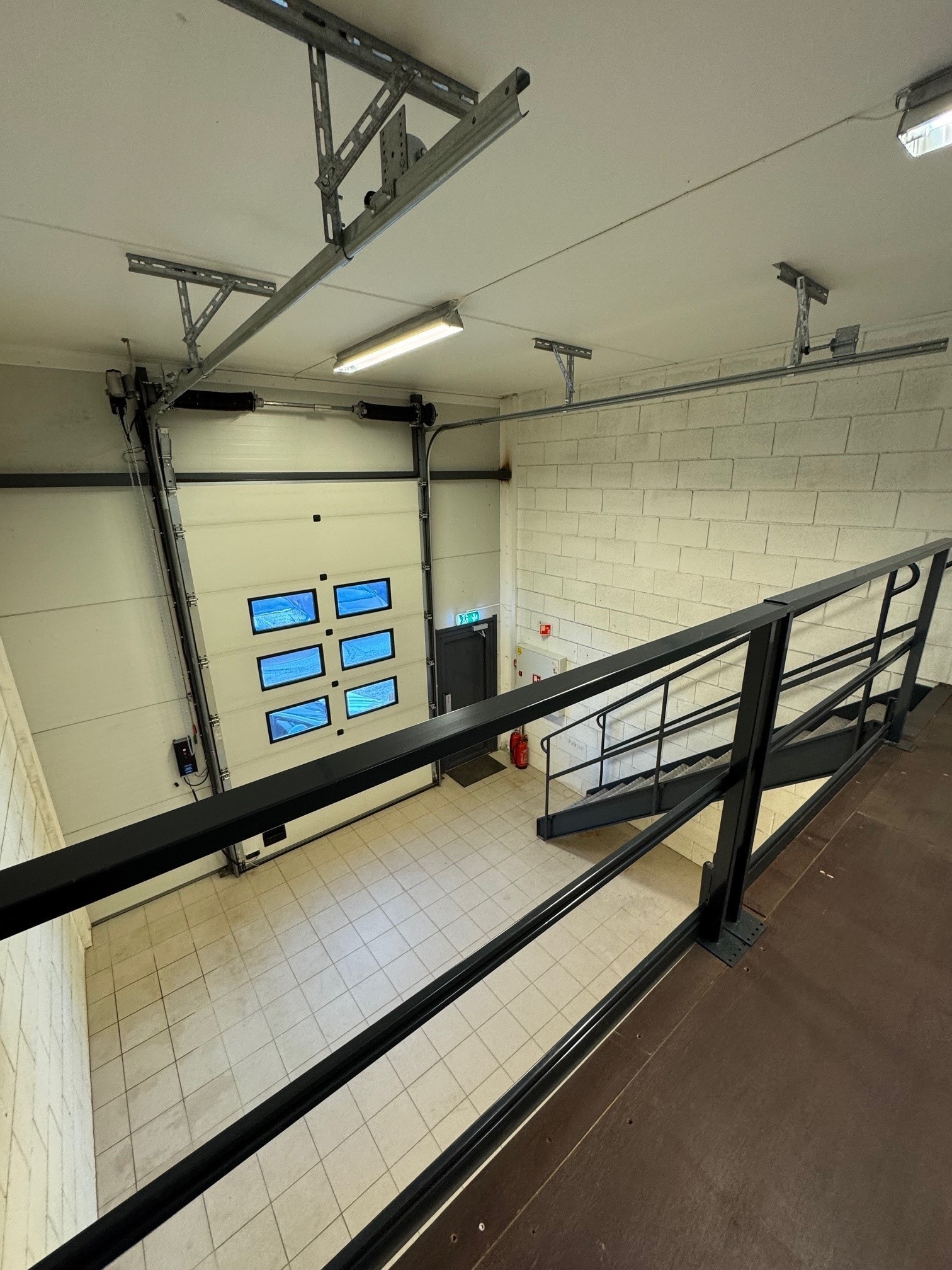 66 kvm lager med mesanin Galleribilde