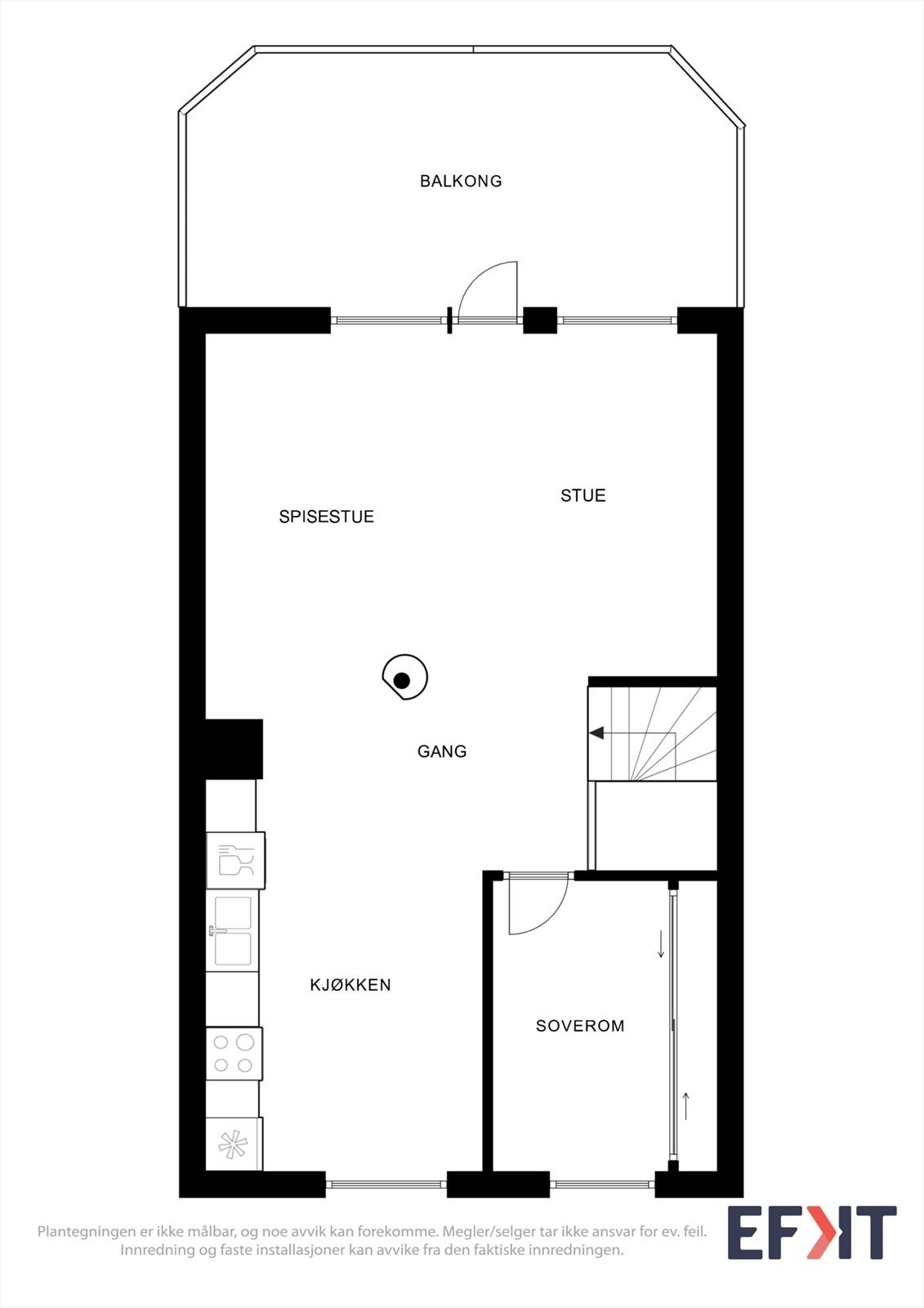 Plantegning 2.etg Galleribilde