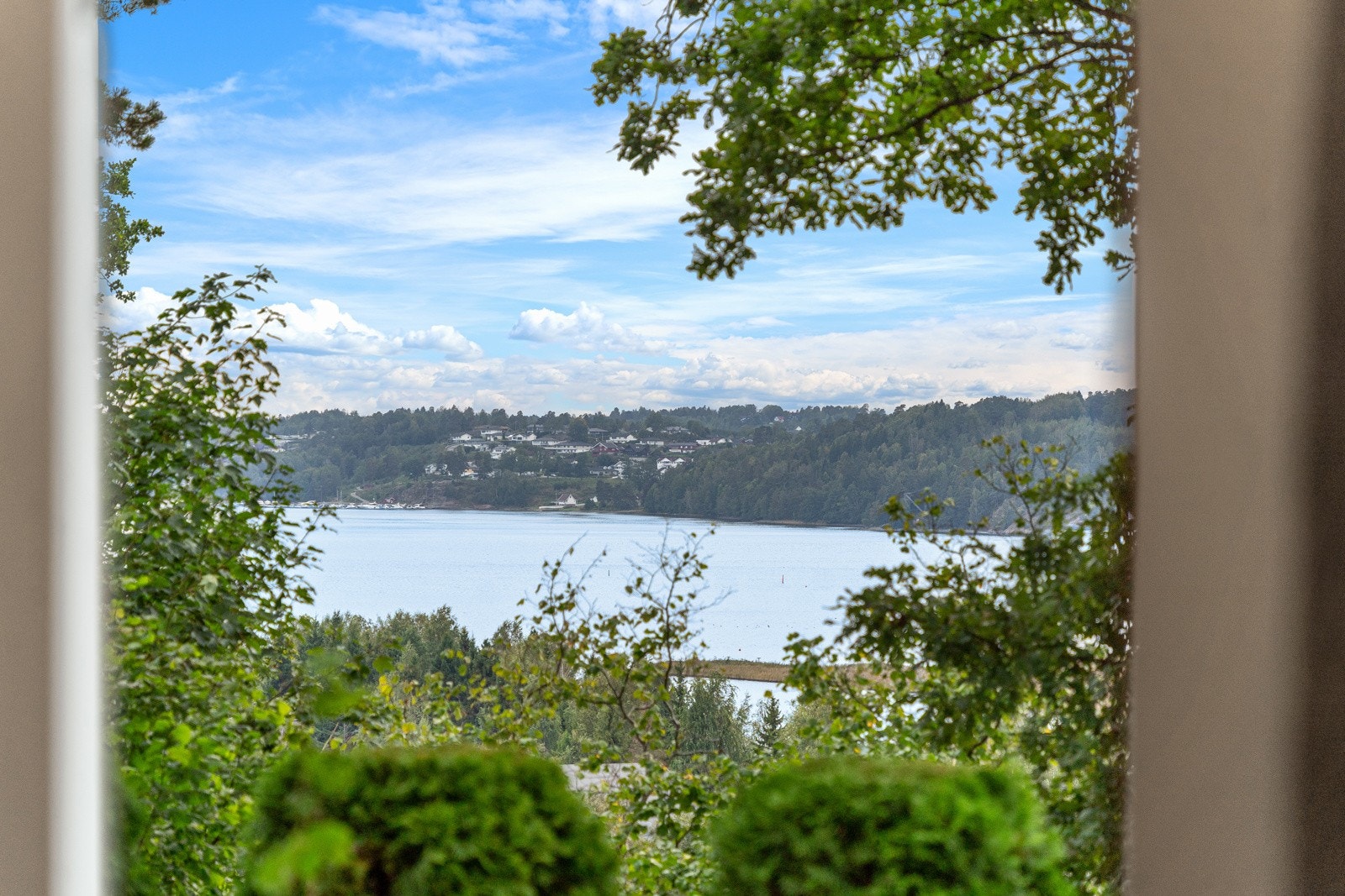 Nydelig utsikt mot vest Galleribilde