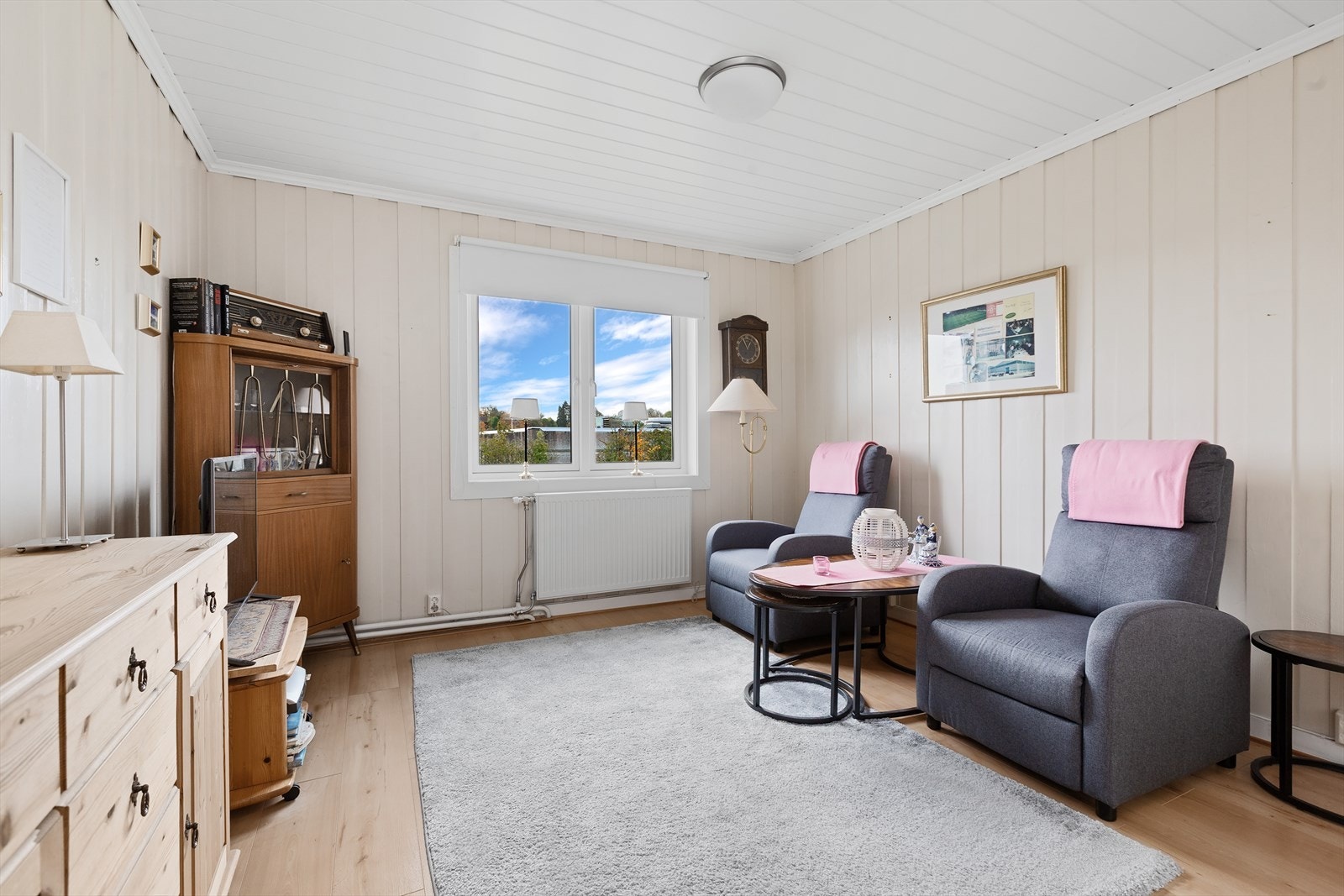 Soverom 3 brukes idag som tv-stue Galleribilde