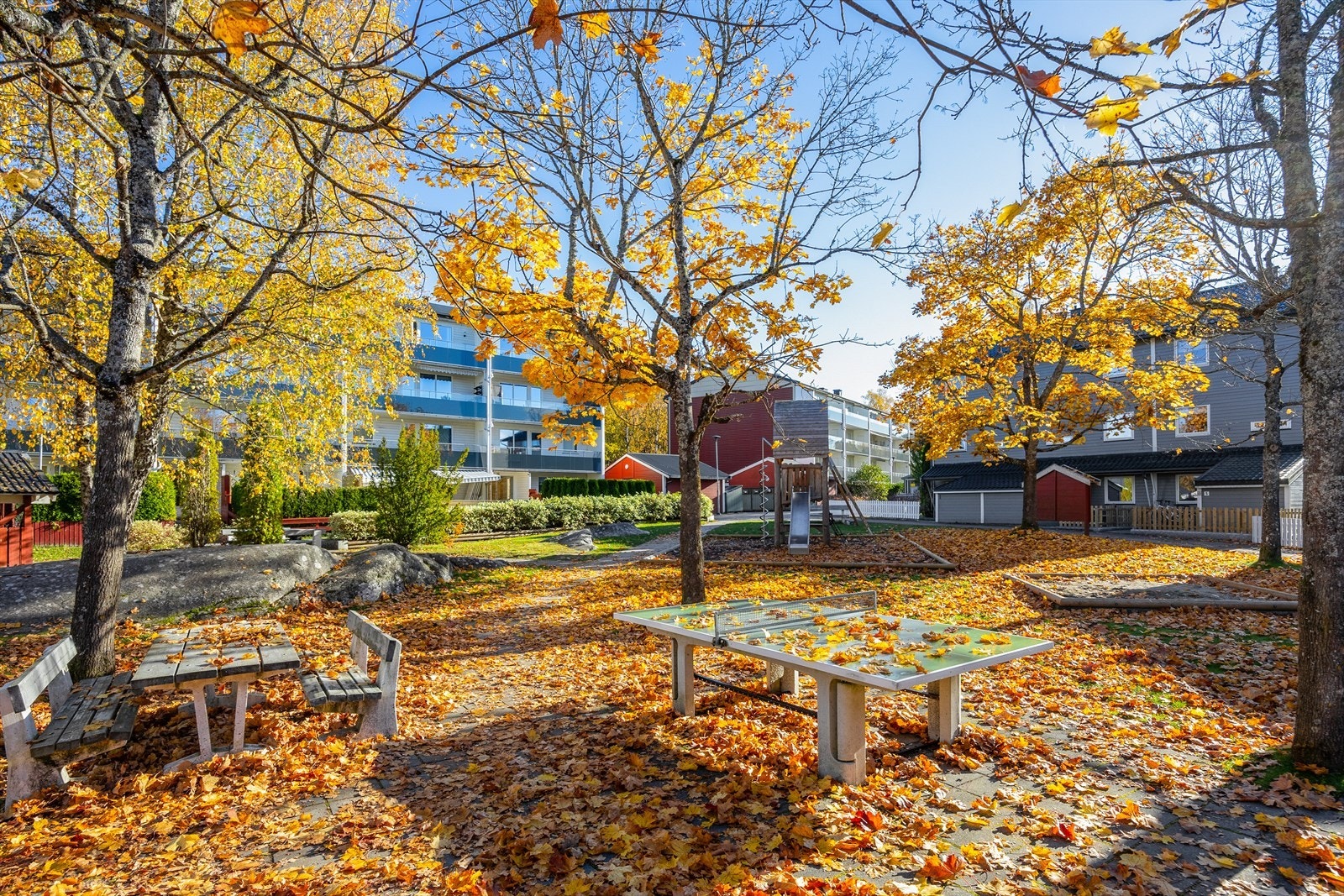 For skolebarn er det en trygg skolevei til både Prinsdal skole og Hauketo skole. Galleribilde