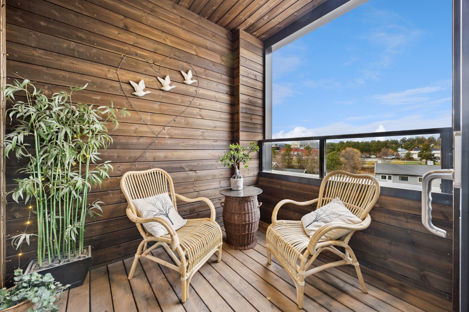 Overbygd balkong Galleribilde