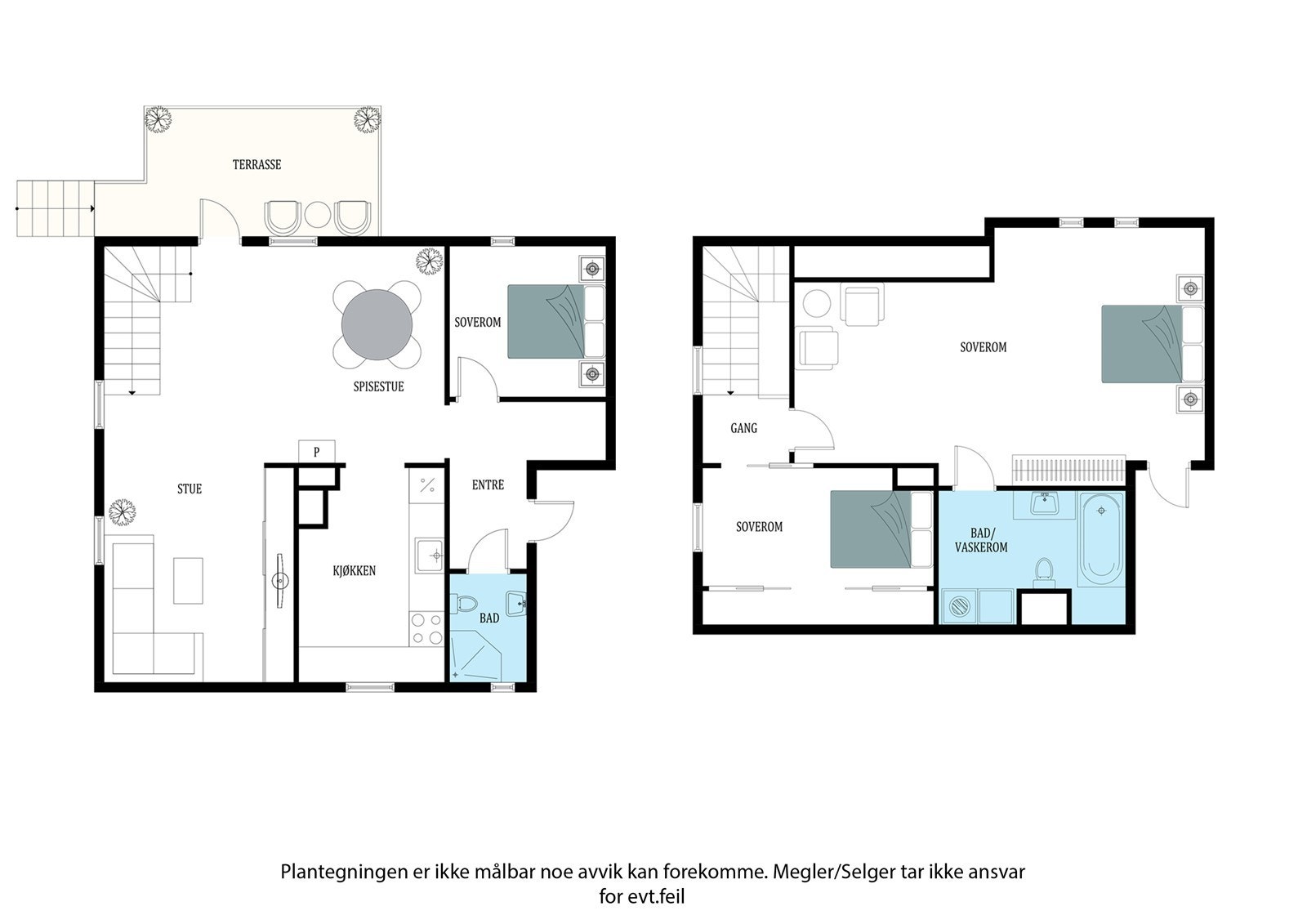 Fullstendig plantegning Galleribilde