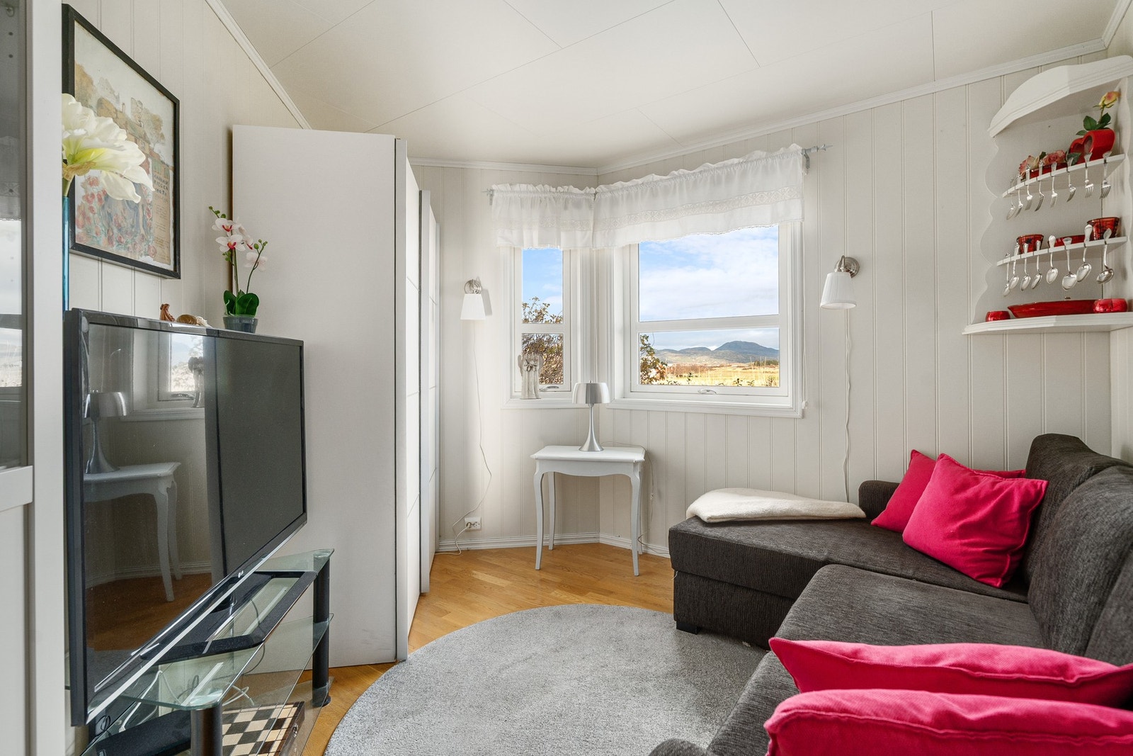 Soverom 2: Blir i dag brukt som TV-stue. Galleribilde