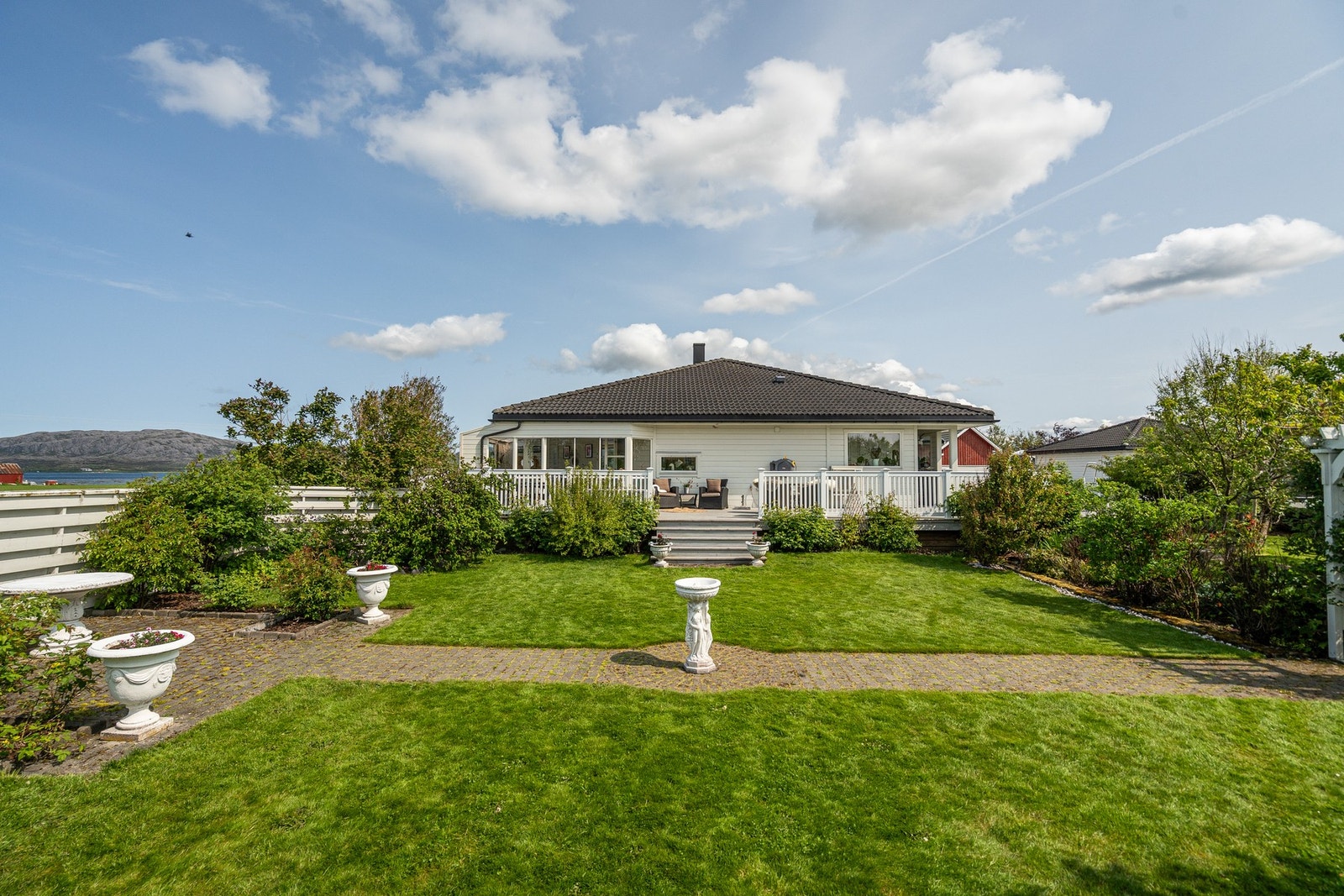 Hagen: Her finner man blant annet epler, rips moreller og plommer. Galleribilde