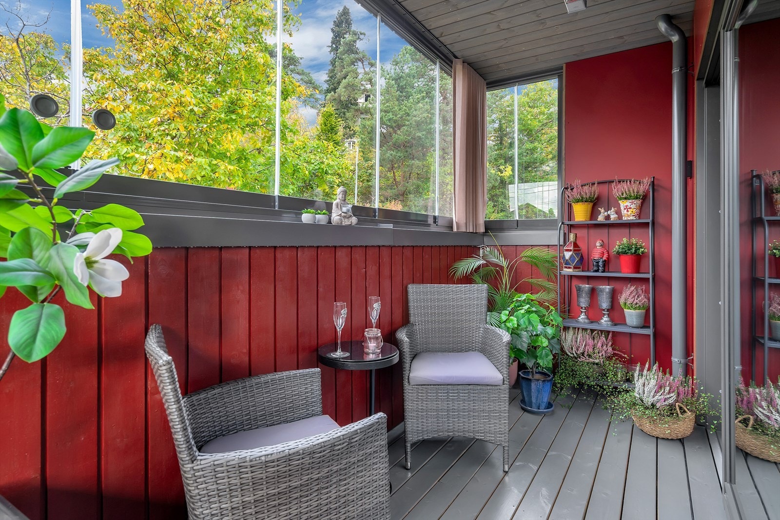 Dette er det perfekte stedet for hyggelige sammenkomster i solen med familie og venner. Galleribilde