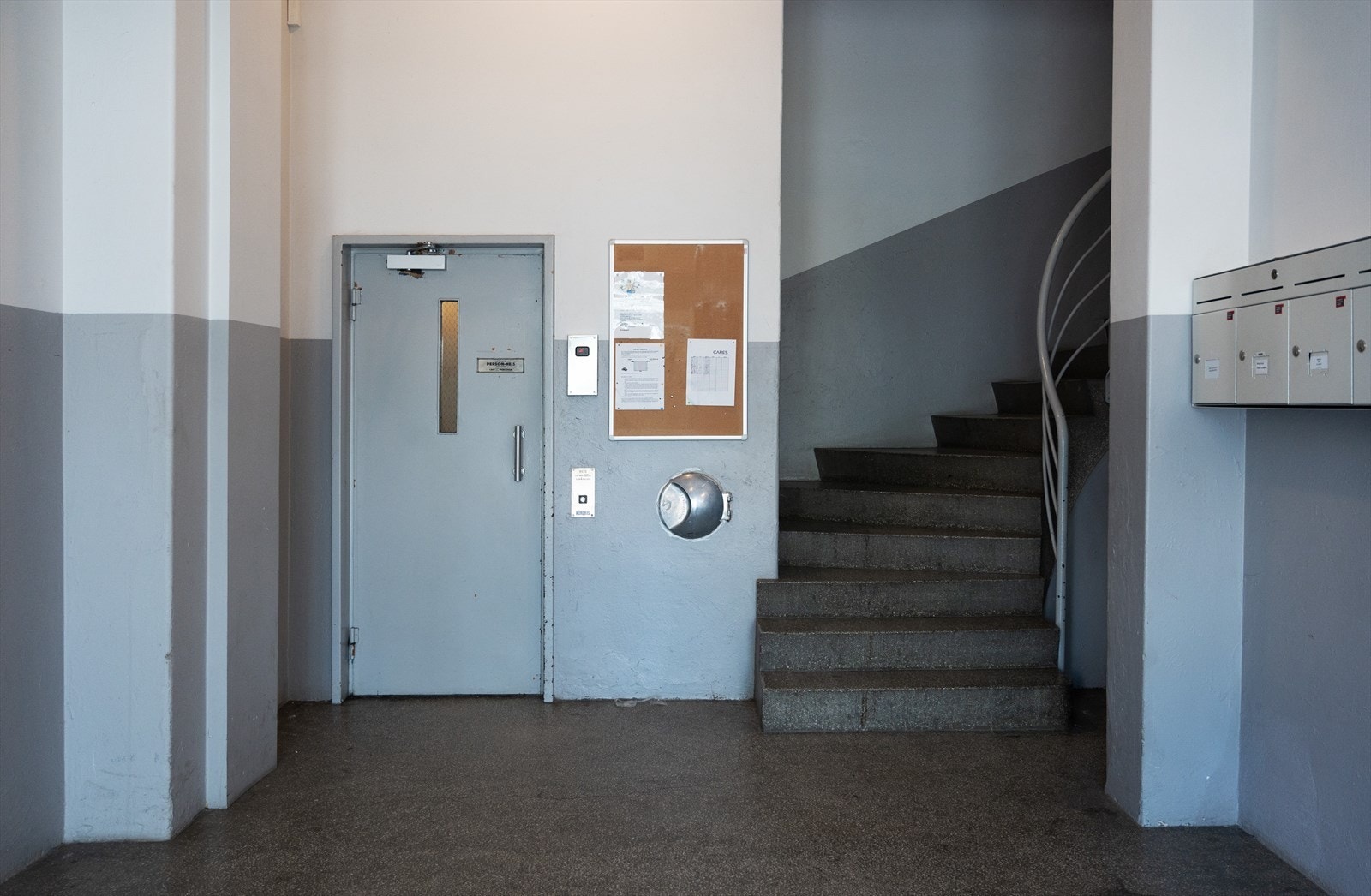 Direkte adkomst til heis fra inngangsparti Galleribilde