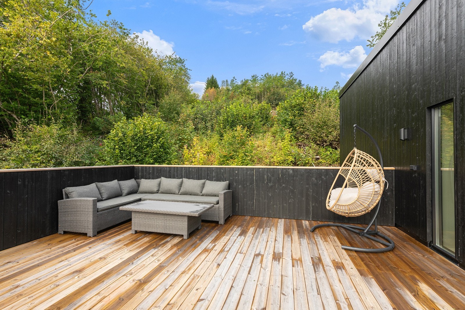 En herlig terrasse på ca. 34 m² Galleribilde
