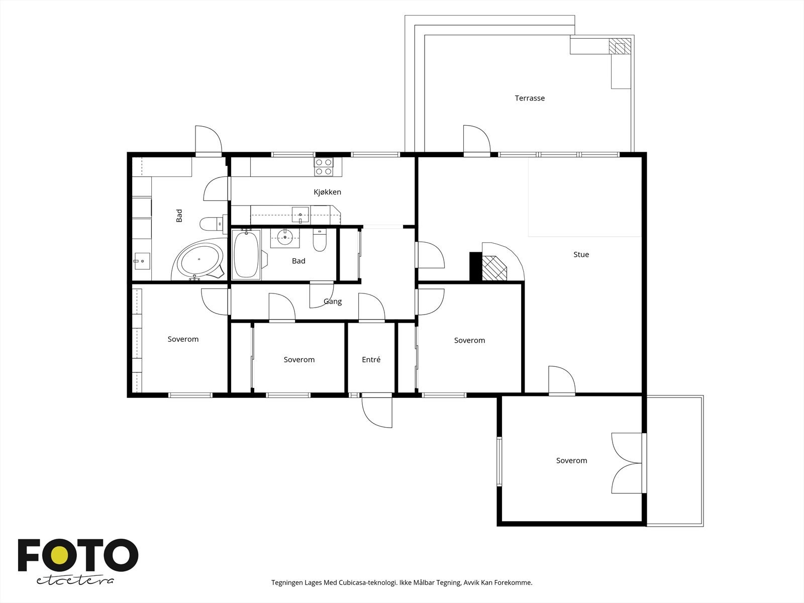 Planskisse - ikke målbar Galleribilde