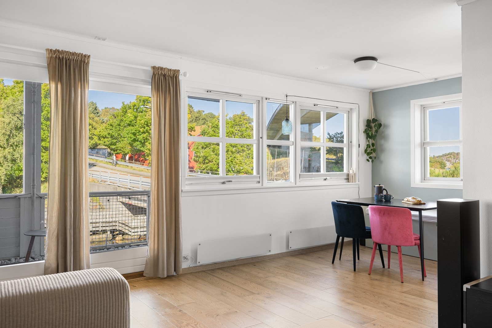 Leiligheten er 60 kvm og ligger i byggets 2 etasje. Galleribilde