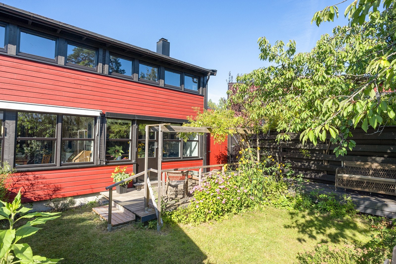 Boligen er svært barnevennlig med stort potensialet. Galleribilde