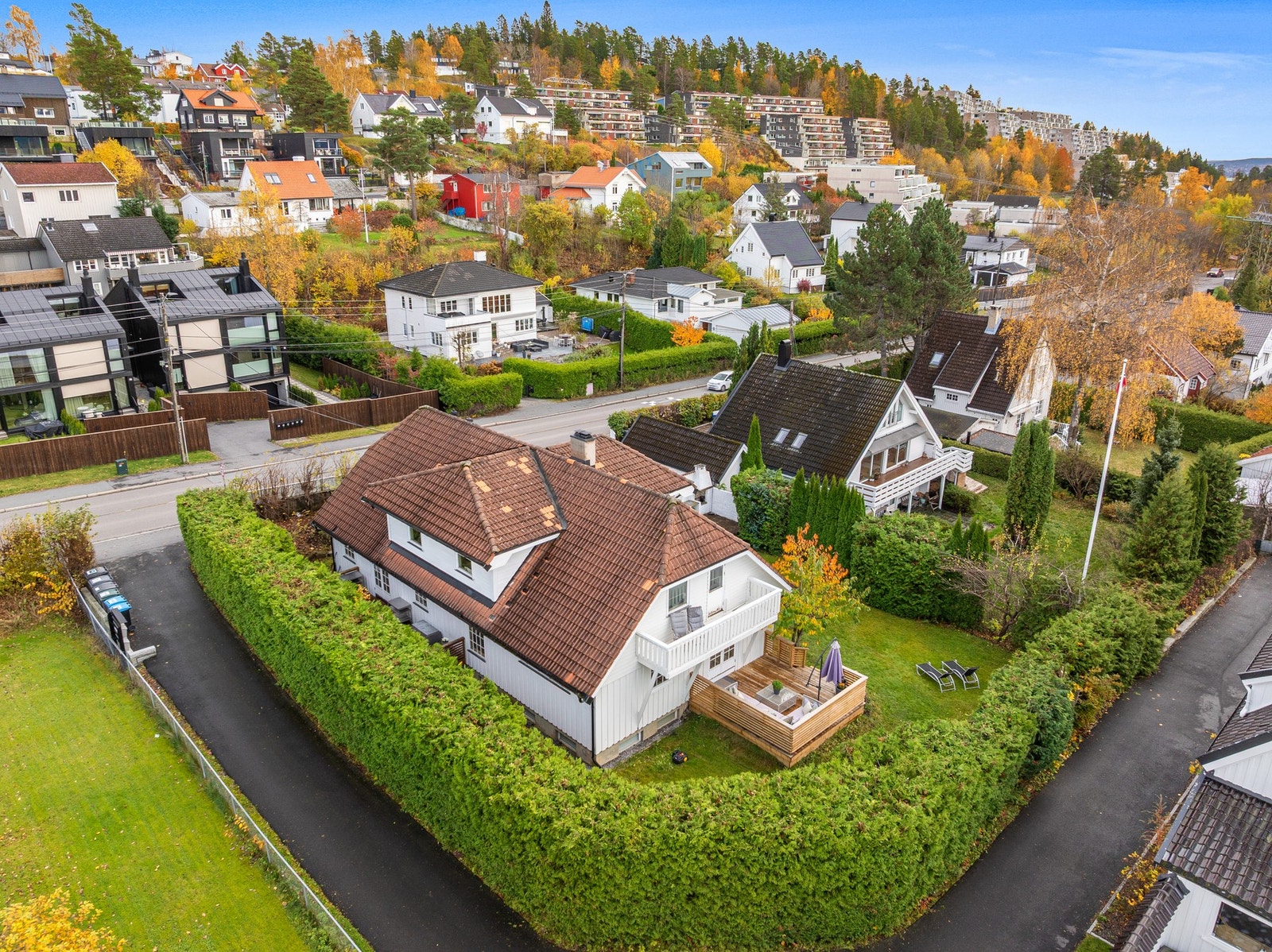 Gangavstand til Røa sentrum, og CC Vest når du med bil på under ti min. Galleribilde