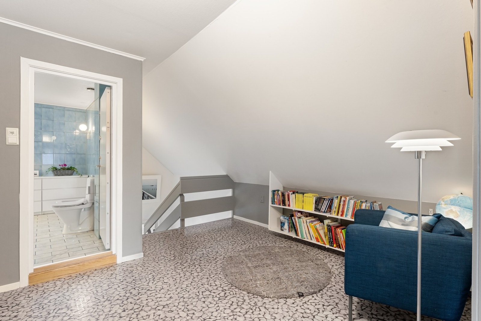 Det åpne arealet er velutnyttet med en ekstra sone for avslapping. Galleribilde