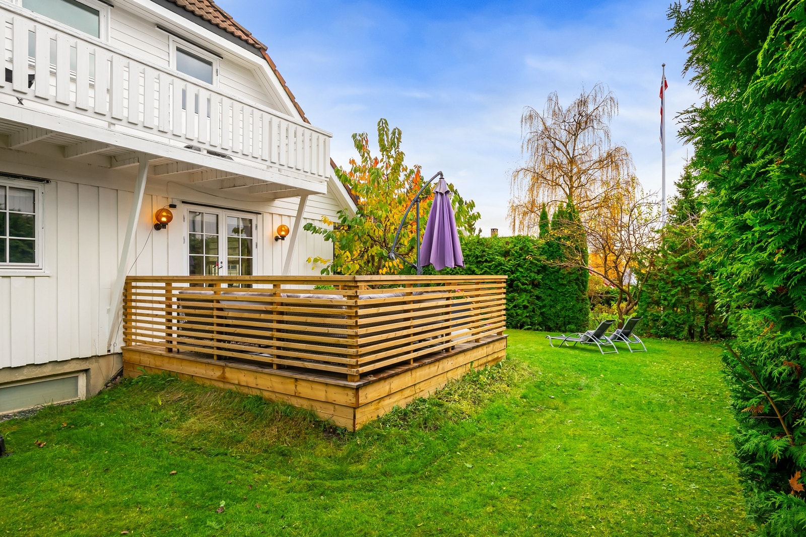 Store grøntarealer - til stor glede for både store og små. Galleribilde