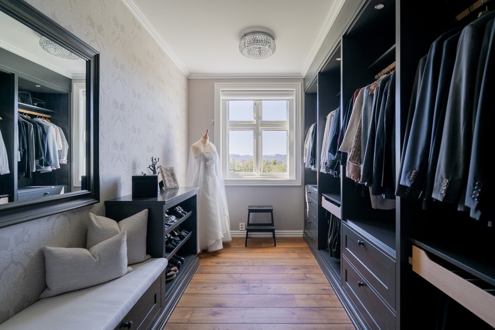 walking closet (stort) Galleribilde